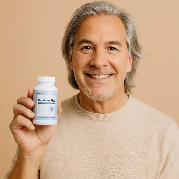 Happy user with Quietum Plus